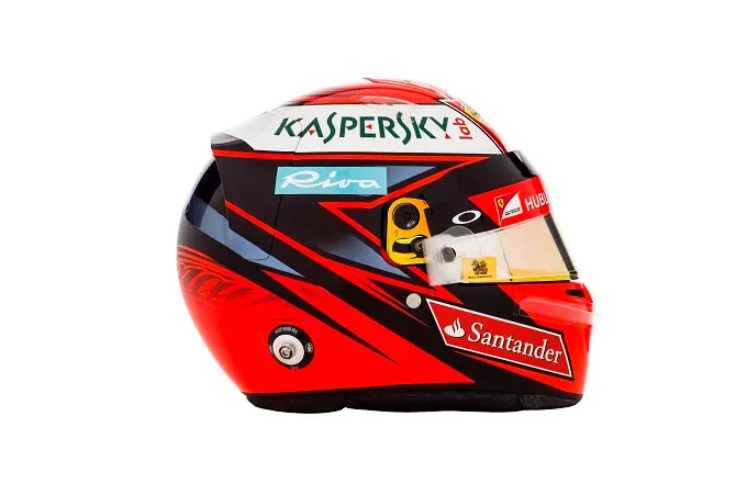 ferrari helmet kimi raikkonen