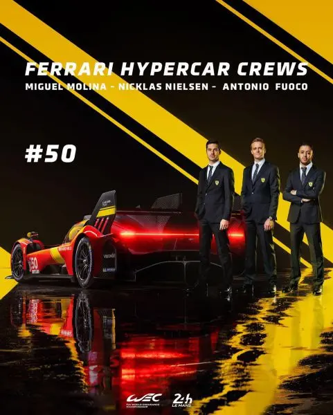 ferrari hypercar nr50 rijdersbezetting 2023 323431909 1539987273186531 8742643618093264238 n