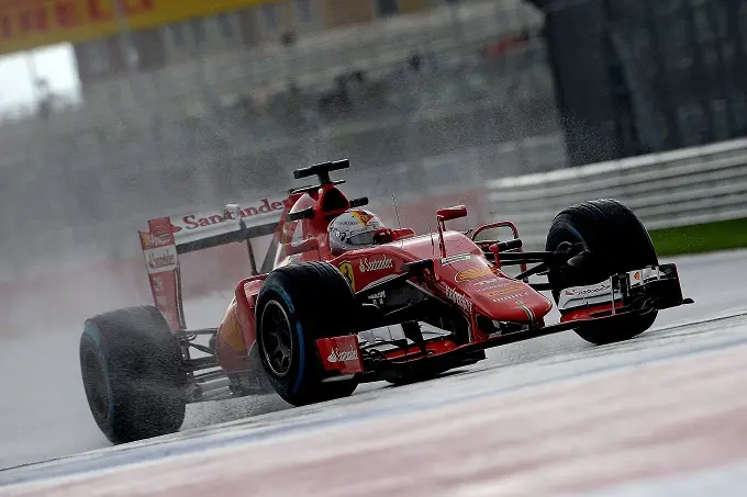 ferrari in sochi f1