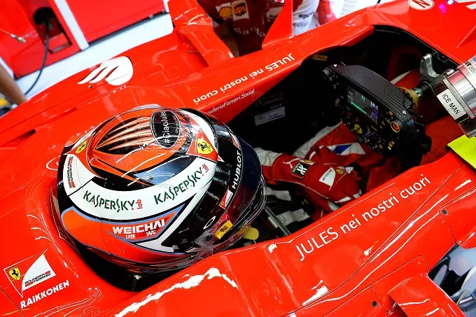 ferrari kimi jules bianchi