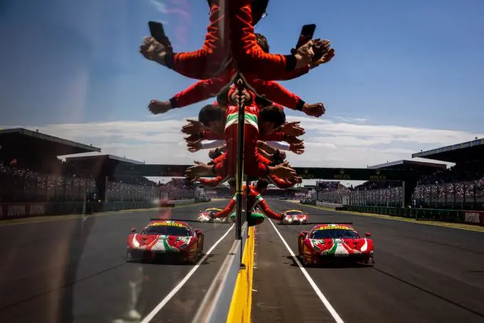 ferrari le mans p2 en p3