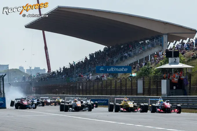 fia european formula 3 zandvoort start