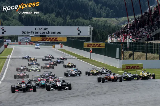 fia f3 championship spa francorchamps start