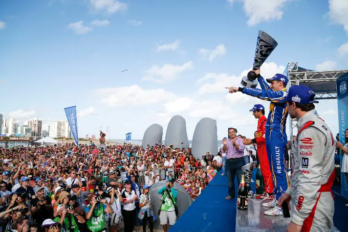 fia formula e punto del este podium