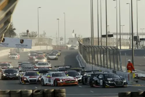 fia gt series baku start