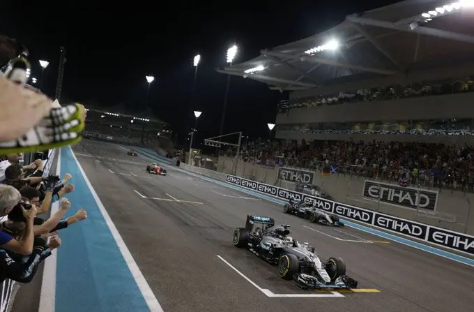 finish mercedes f1