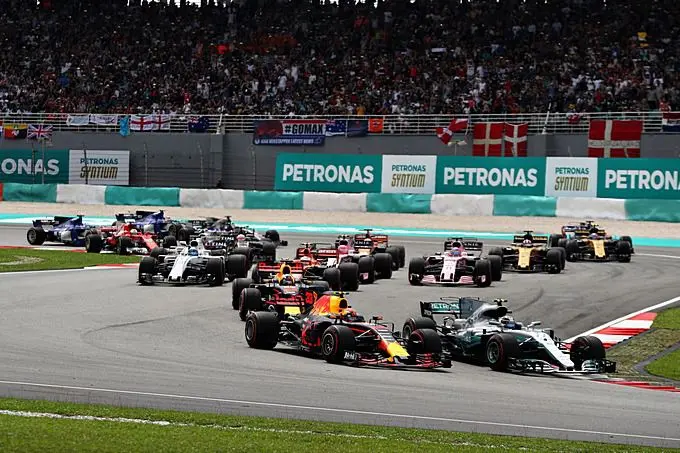 formule 1 gp malaysia formula one start