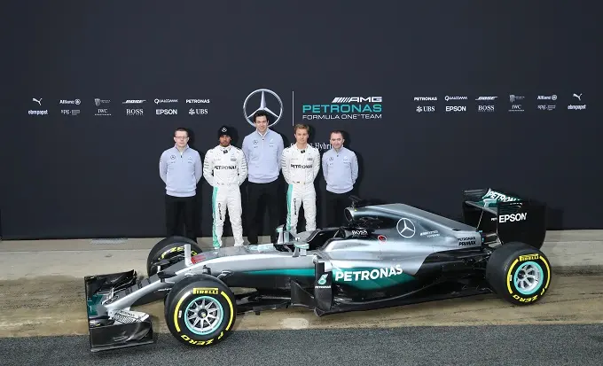 formule 1 mercedes petronas f1 team w07