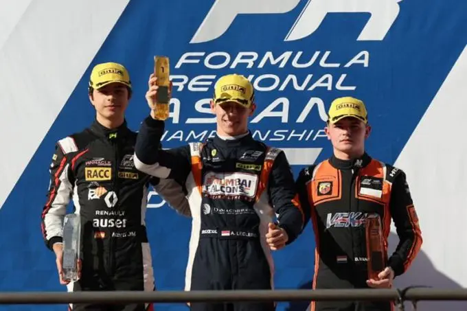 frac race 3 podium