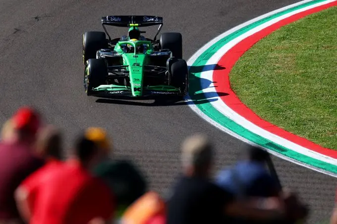 gabriel bortoleto 2025 emilia romagna grand prix friday
