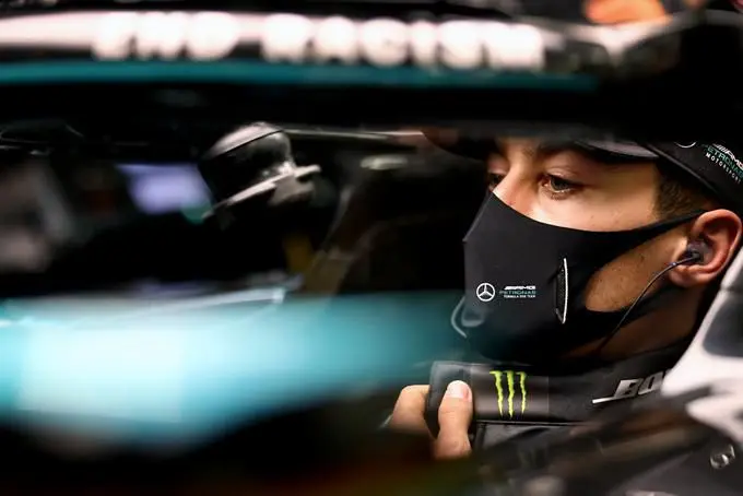 george russel mercedes f1