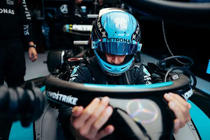george russell f1