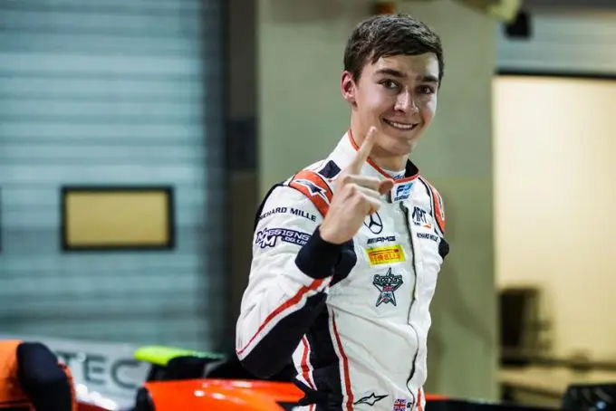 george russell f2