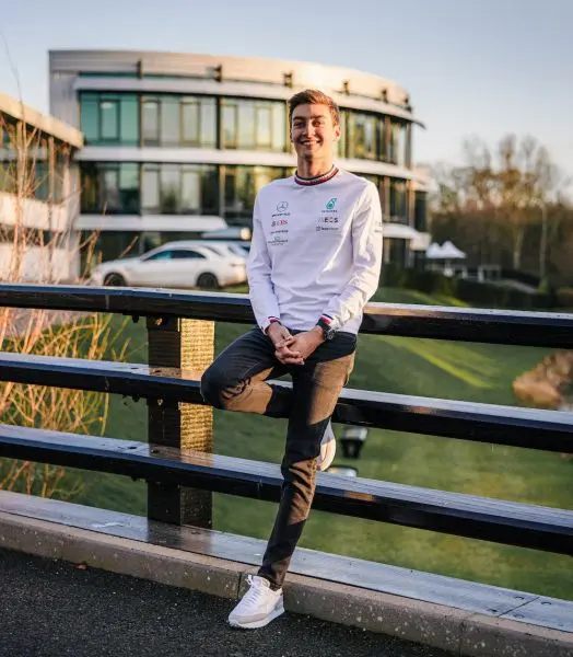 george russell mercedes 2 1