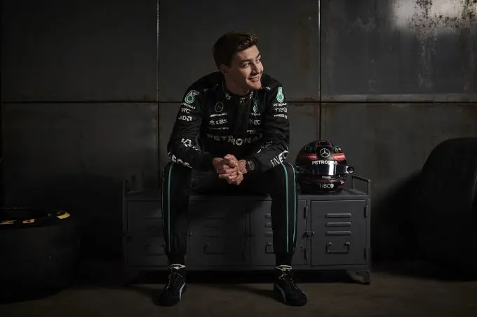 george russell mercedes