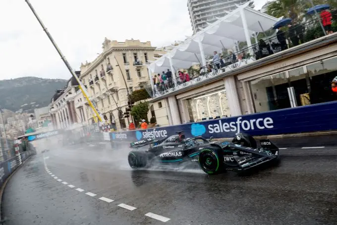 george russell monaco race