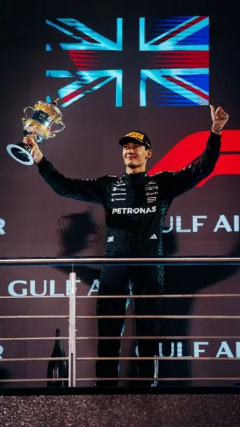 george russell p2 podium m498113