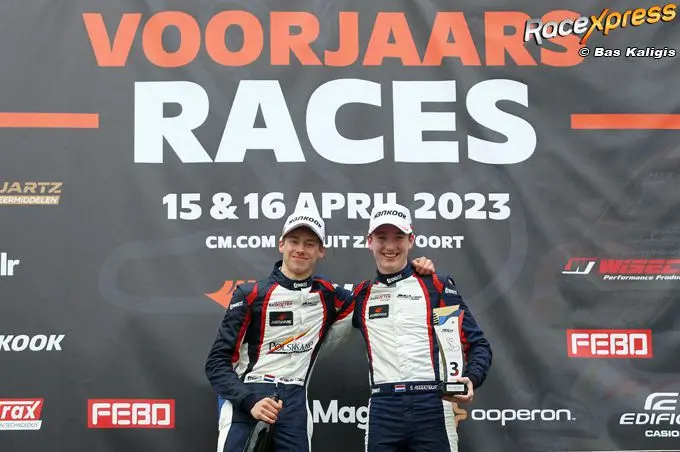 gianni van der craats en sen roodenburg twee maal op podium circuit zandvoort e90b3811