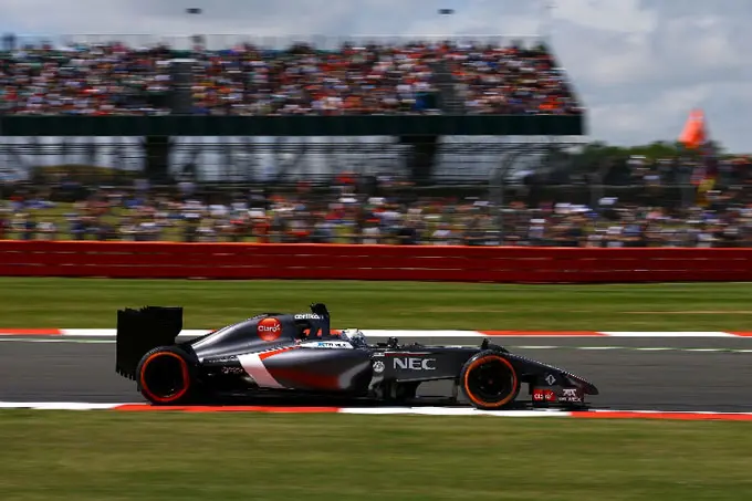 giedo van der garde formule 1 silverstone sauber f1