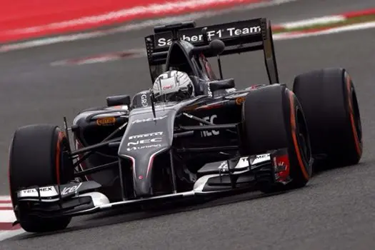 giedo van der garde sauber f1 barcelona