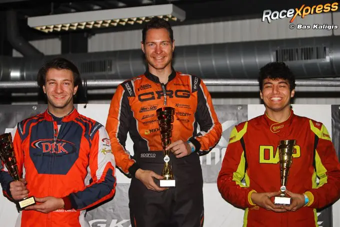 gil mertens voor de zesde keer kampioen in de schakelkart