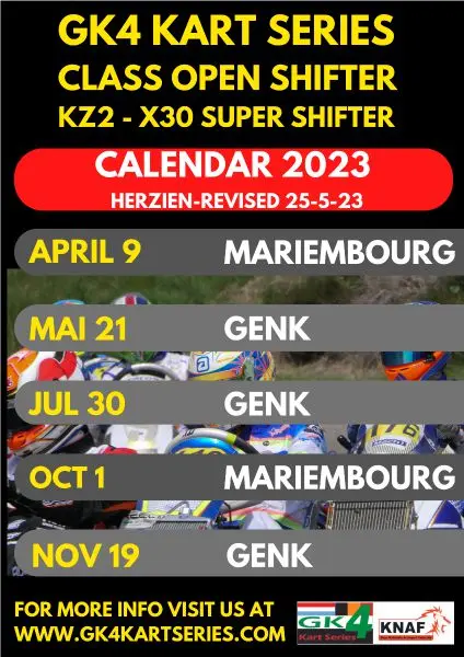 gk4 kart series open shifter