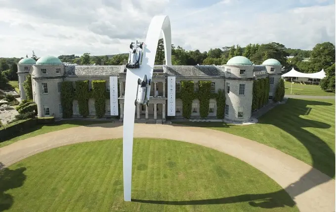 goodwood festival of speed mercedes