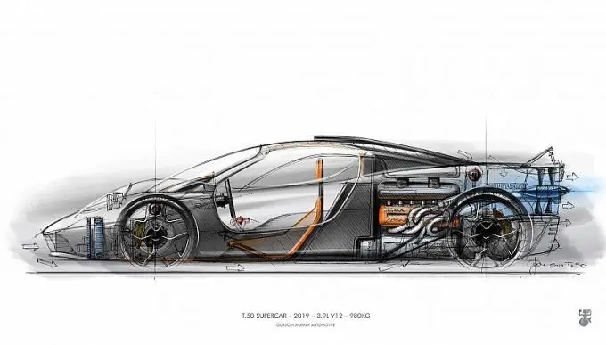 gordon murray t 50 supercar