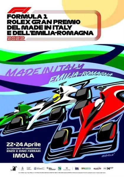 gp imola f1 manifesto