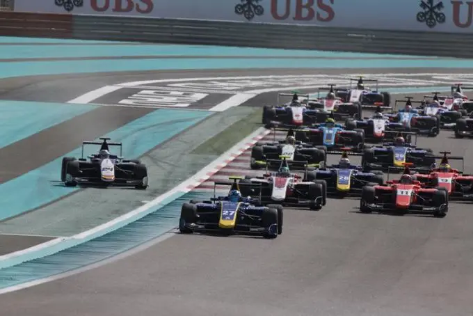 gp3 series abu dhabi race 2