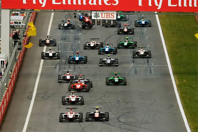 gp3 start red bull ring