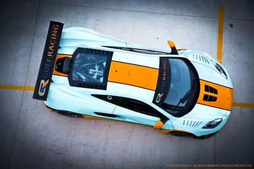 gulf racing mclaren 3 rx 500