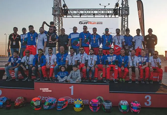 gulf run karting race