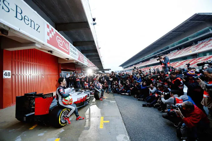 haas f1 barcelona rx