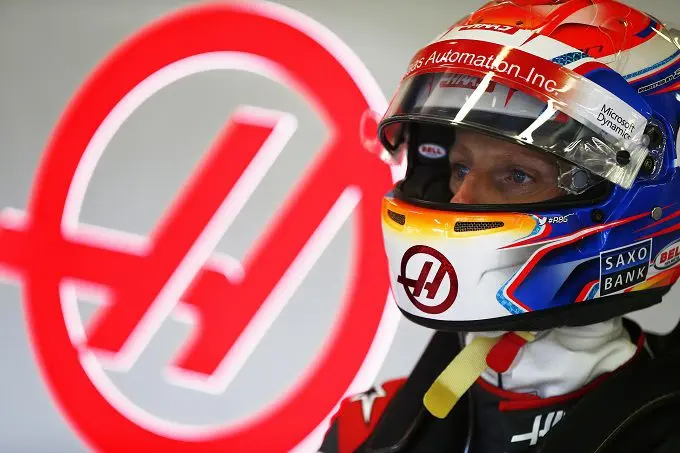 haas f1 romain grosjean rx