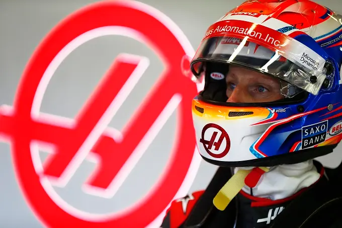 haas f1 romain grosjean rx