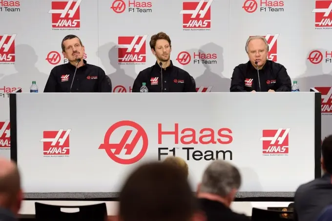 haas f1 team pers