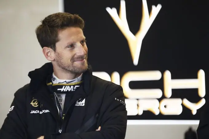 haas romain grosjean 1