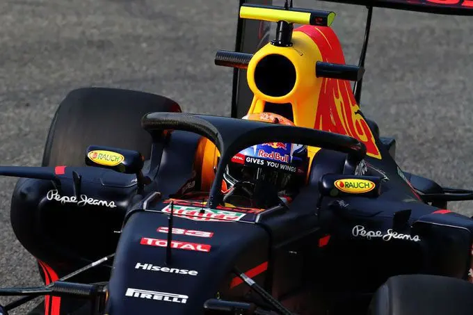 halo formula 1 max verstappen red bull rx