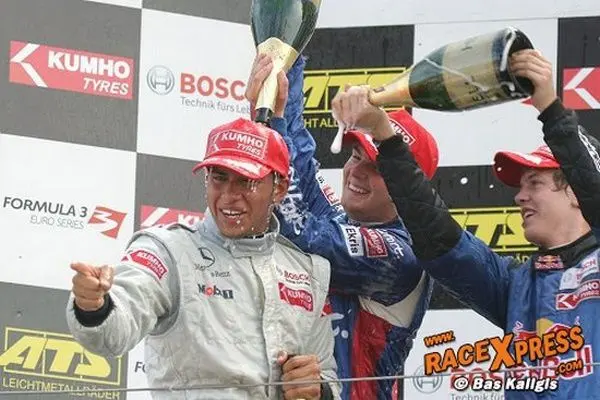 hamilton van der garde en vettel rx 600