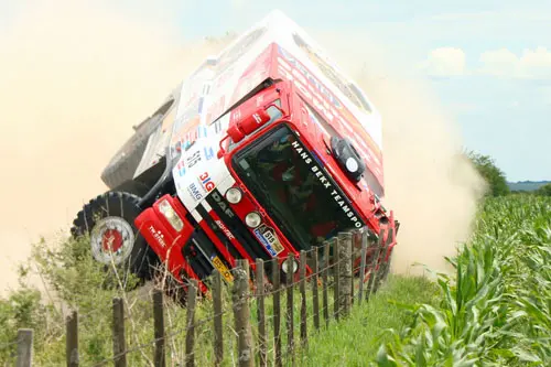hans bekc dakar rally 2011 ten einde rx 500