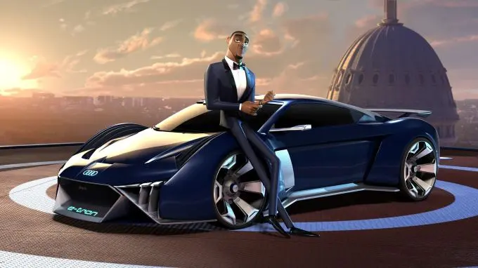 heldenrol voor audi rsq e tron