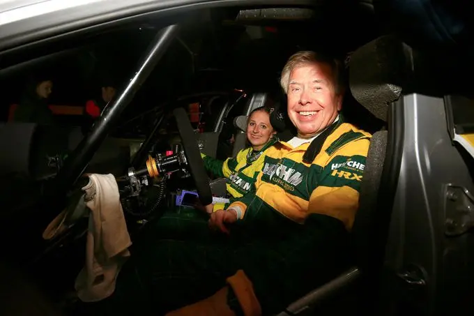helichem rally team blije gezichten bij henk vossen en denise mangnus bij hun deelname aan de eurol hellendoorn rally 240922