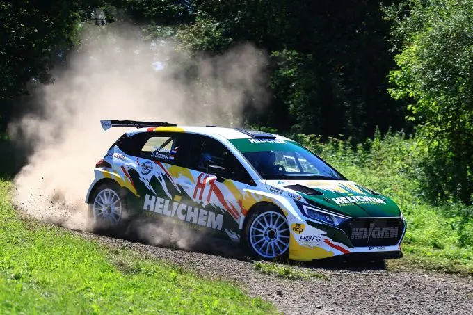 helichem rally team henk vossen reed als 0 rijder in de rallye oberehe ter voorbereiding op zijn 30e deelname aan hellendoorn 240912
