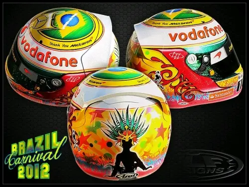 helm lewis hamilton interlagos