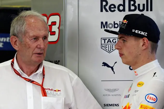 helmut marko en max verstappen