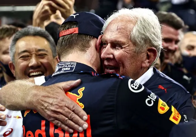 helmut marko en max verstappen wereldkampioen 2021 si202112120581 news