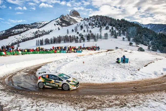 henk vossen in de rally van monte carlo 2018 rx