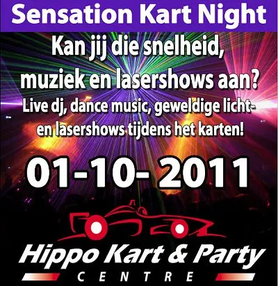 hippo kart sensation night a rx 400