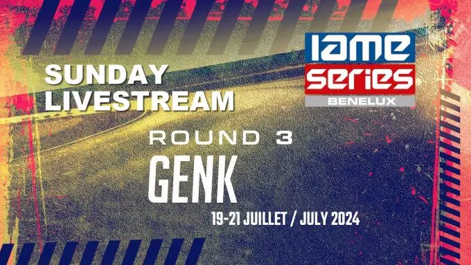 iame benelux series rd 3 2024 genk live sunday
